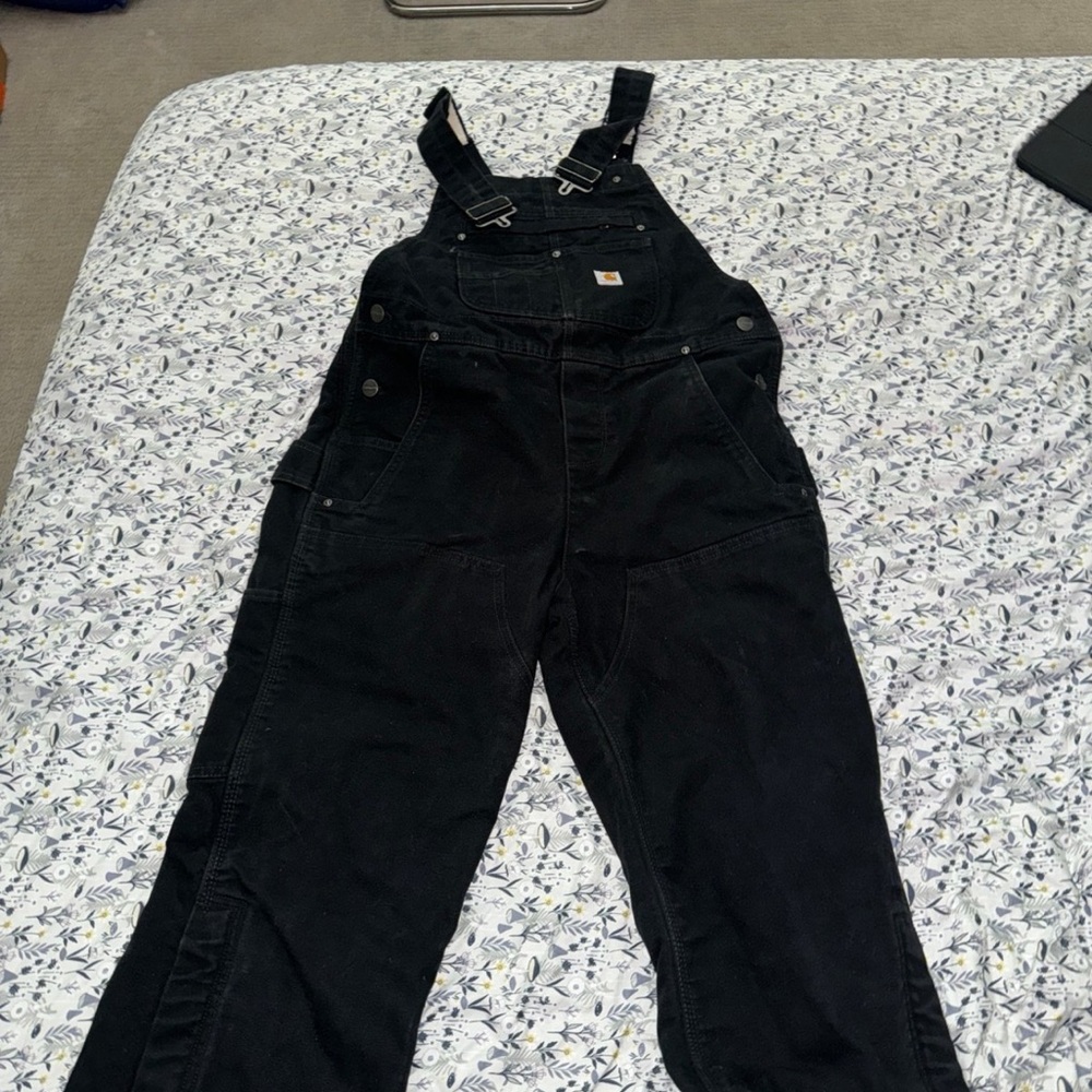 Black Carhartt Overalls